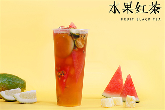 大口九奶茶