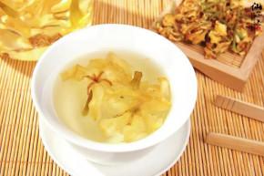 八方茶园佛系的茶汤野生山栀子花茶
