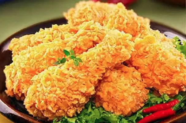 叫个鸡吃炸鸡