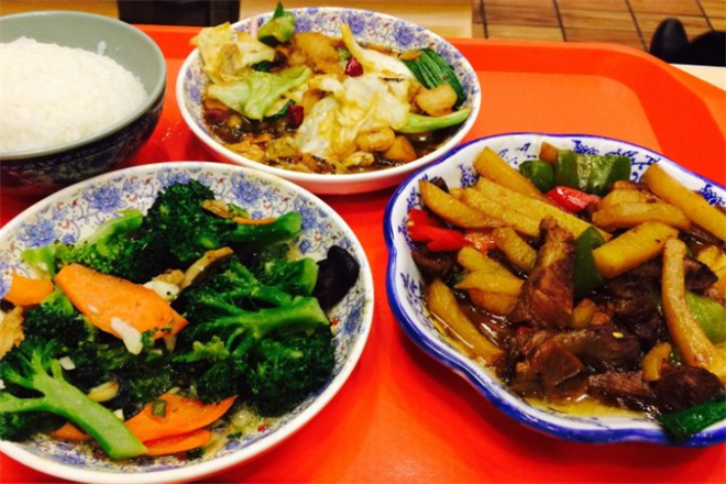 百佳旺中式快餐加盟