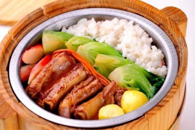 胖大勺木桶饭