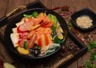 大宗桶干拌冒菜