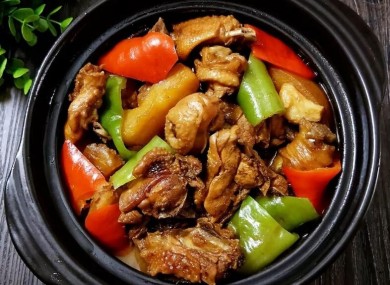 朱记黄焖鸡米饭