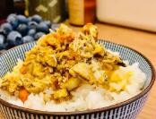 蟹黄拌饭