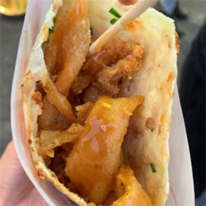 唇香鸡柳饼