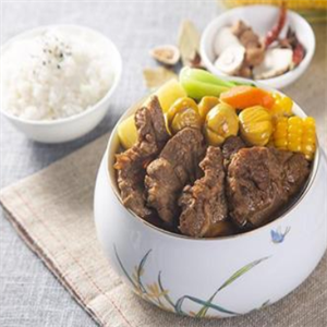 七饭七排骨米饭