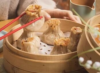 一笼一蒸云栖烧麦