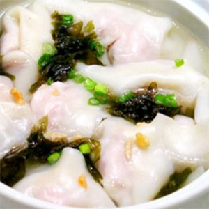 比较美馄饨面