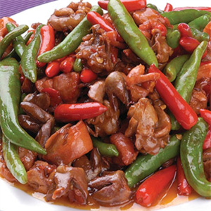 小鱼炒鸡