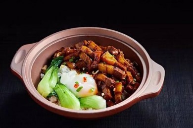 全优品双拼卤肉饭