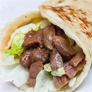 驴肉卷饼